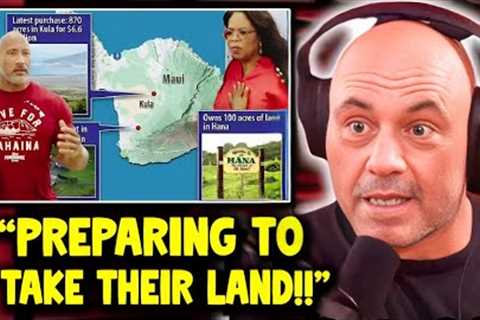 7 MINUTES AGO: Joe Rogan EXPOSES How The Hollywood Elites Like Oprah Want To STEAL Land In Maui