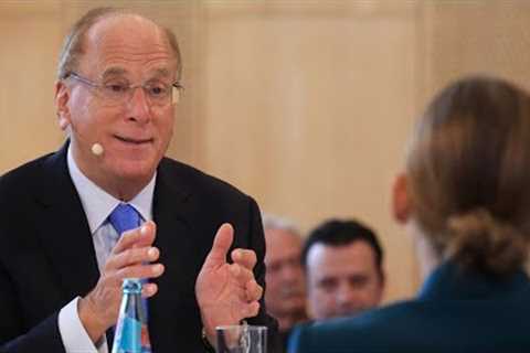 BlackRock's Fink on Bonds, M&amp;A, US Recession, Election: Full Interview