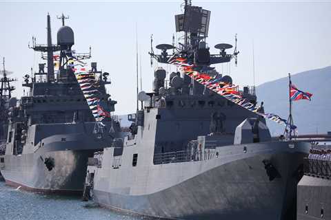 Ukraine hit Russia’s navy base in Crimea so hard that it is likely pulling some missions back to safer waters, UK intel says