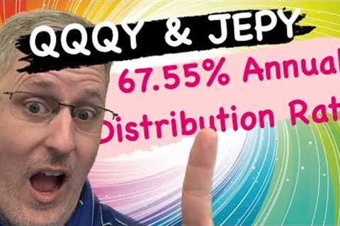 Defiance ETFs first Monthly Yield Announced &amp; its HUGE!!! JEPY, QQQY High Yield ETFs Monthly Income!