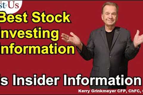 Gaining An Advantage in Investing In Stocks DATA
