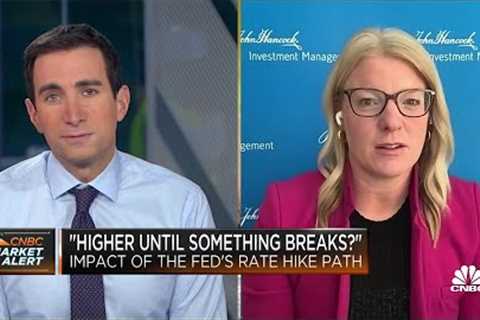 We expect a lot of value unlocked from high-quality bonds, says John Hancock's Emily Roland