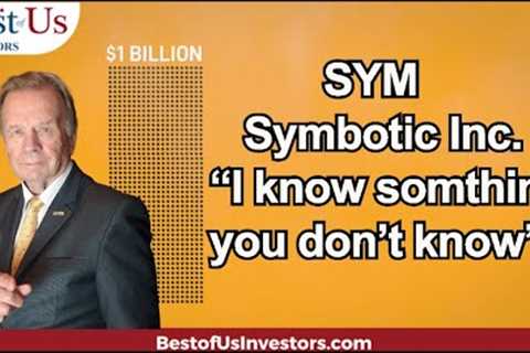 Know What You're Buying Before You Buy A Stock Let's Look At SYM