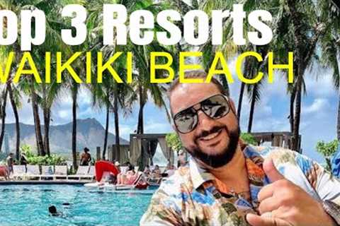 Top 3 Best Resorts on Waikiki Beach | Know Before You Go | Honolulu, Hawaii Hotel Pool Review #oahu