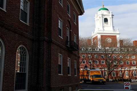 A truck drove around Harvard displaying names and photos of students reported to be involved with the letter that blamed Israel for Hamas' attacks