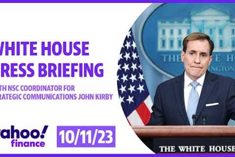 LIVE: White House press briefing with NSC Coordinator for Strategic Communications John Kirby