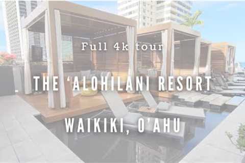 The 'Alohilani Resort | Modern and Bright Stay in Waikiki | *Full 4k Tour