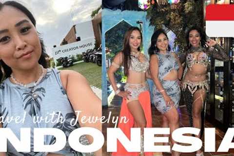 Hang out with me in Bali, Bellydancer night out in Kuta| Solo Travel Indonesia | Travel with Jewelyn