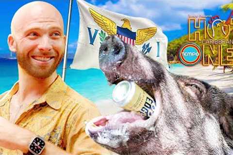 The Best US Virgin Islands Food Tour In St. Croix! Surviving Hot Ones Caribbean! 🇻🇮