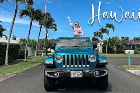 Road trip around Hawaii 🌴 dreamy beaches &amp; the best things to do! Oahu Hawaii travel vlog