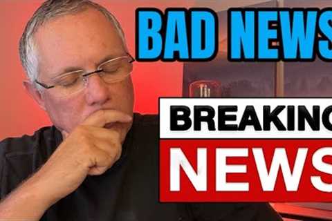 Breaking Crypto News! We Got Some Bad News Today! Are You Prepared?