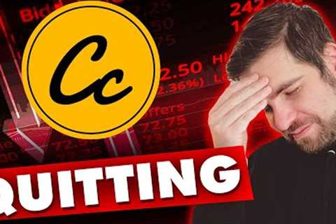 QUITTING CRYPTO YOUTUBE