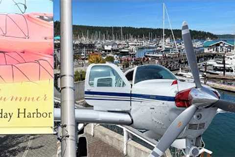 Friday Harbor - a scenic flight in the Bonanza