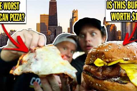 Trying Tabu's Mexican Pizza and Rattle Snake Burger! | Fan Donation Review!
