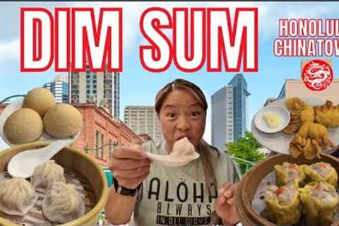 DIM SUM in Honolulu's Chinatown | Siu Mai, Har Gow, BBQ Pork Buns, &amp; more (O'ahu, Hawai'i)