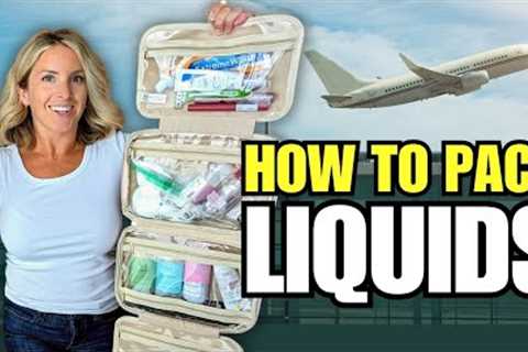 8 Brilliant Travel Hacks for Packing Toiletries (when flying carry on)