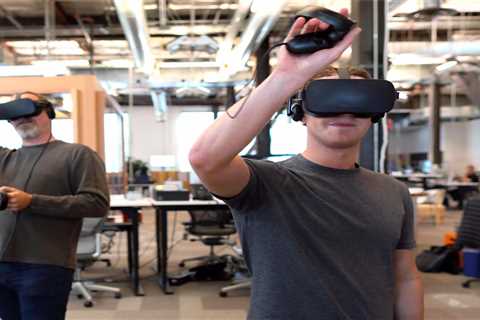 Mark Zuckerberg says he never expected people to be walking around wearing VR headsets &mdash; that's what the Ray Ban glasses are for