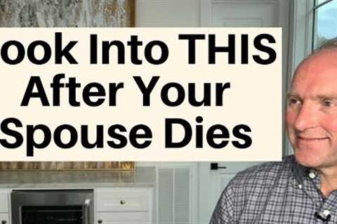 Say This ONE WORD After Your Spouse Dies