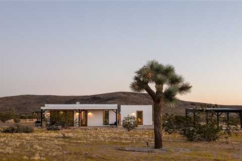 Near Joshua Tree, a Trio of Minimalist Tiny Homes Seeks $664K