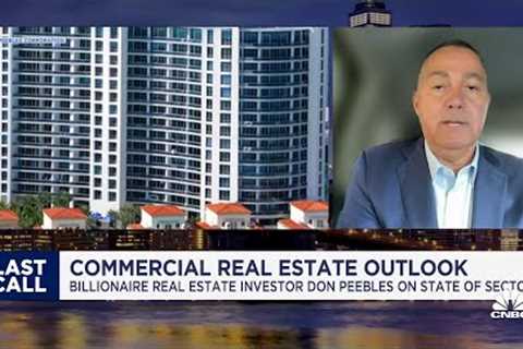 Billionaire real estate investor Don Peebles talks commercial real estate's ongoing struggles