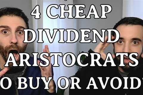 4 CHEAP Dividend Aristocrats to BUY RIGHT NOW?! 🤯 Start Dividend Investing for Passive Income!