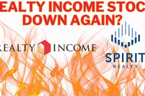 Realty Income's (O) HUGE ACQUISITION | Stock DOWN BIG ON NEWS