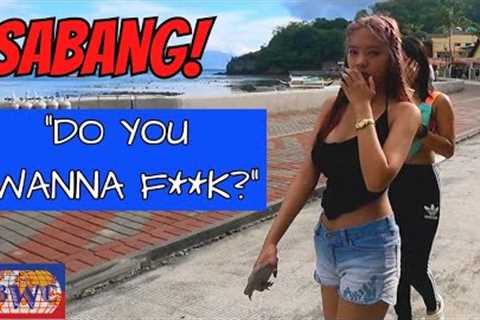 Foreigner's first day checking the Scenery of Sabang, Puerto Galera, Mindoro, Philippines