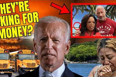 **OH SH*T!! Oprah and The Rock CONFRONTED!  Maui OUTRAGED after FOOTAGE LEAKED in Public!