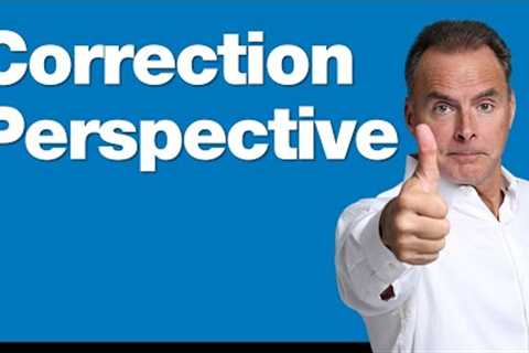 5% to 10% Correction is Expected in Markets