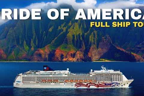 NCL Pride of America | Full Ship Walkthrough Tour &amp; Review 4K | Norwegian Cruise Lines