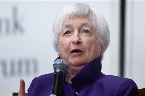 Frozen Russian assets should be taxed to fund Ukraine's rebuild, Treasury Secretary Janet Yellen says