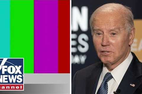 Feed pulled on Biden after 'wandering away'