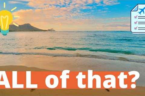 Yep... 1 Week in Hawaii for $500 WITH receipts | Itinerary Ideas