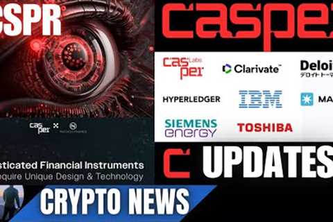 Casper Network CSPR Updates 📢CSPR News💥AI &amp; Blockchain 4.0✔️CRYPTO NEWS 💲 WATCH ALL