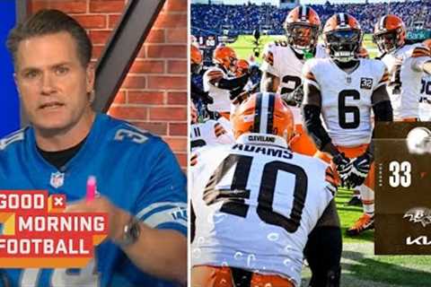 Cleveland can win the AFC North - Kyle Brandt on Browns stun Ravens with 33-31 comeback victory