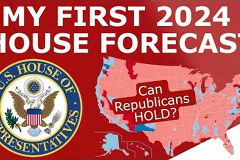 My FIRST Ever 2024 House Map Prediction (November 14, 2023)