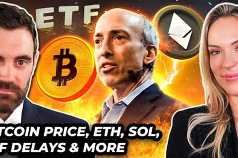 Crypto News: BTC Price, ETH vs. SOL, ETF Delay, OpenAI &amp; MORE!!