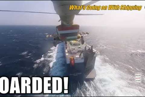 Helicopter Assault on MV Galaxy Leader in the Red Sea by Houthi/Yemeni Forces