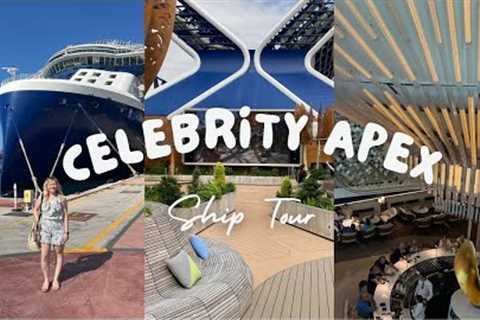 Celebrity Apex Ship Tour | Celebrity APEX Sea Day Mini Ship Tour &amp; Food