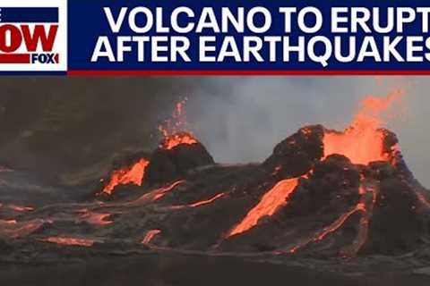 Iceland volcano update: Hundreds of earthquakes, volcanic eruption expected | LiveNOW from FOX