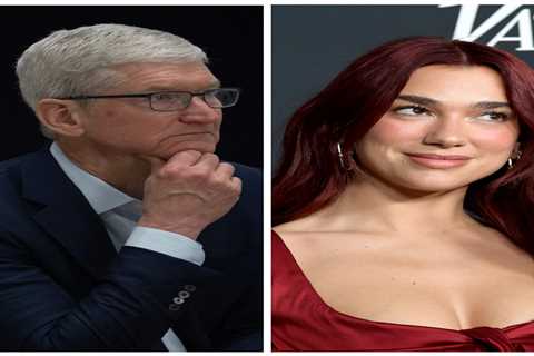 Tim Cook tells Dua Lipa he wants the next CEO of Apple to be an internal hire 