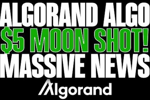 🚨ALGORAND $5 MOON SHOT, GET READY🚨MASSIVE ALGO EXPANSION🚨DON'T MISS THIS