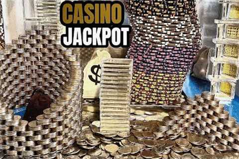 $10,000,000.00 BUY IN, 500 QUARTER CHALLENGE, HIGH RISK COIN PUSHER! (MEGA WIN)