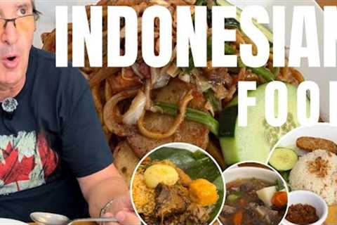 Trying Delicious INDONESIAN FOOD in SKY CAFE Queens, New York