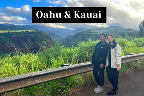Travel Vlog 25 | Couple's Trip to Hawaii (Oahu &amp; Kauai)! Vegetarian &amp; halal friendly :)