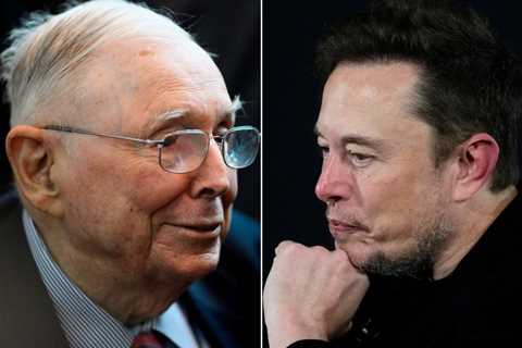 Charlie Munger once said he and Warren Buffett weren't interested in emulating Elon Musk: 'We don't want that much failure'