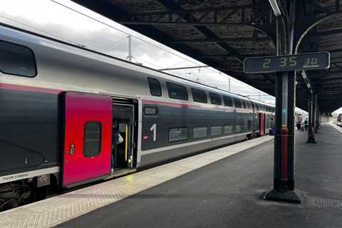 I booked a first-class seat on a train from Paris to Barcelona for $177, and I didn't even care that it was 5 hours longer than the flight