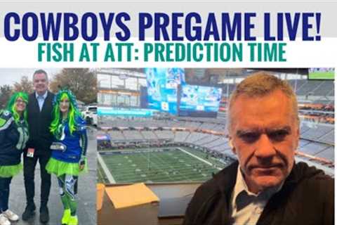 #DallasCowboys Fish LIVE PREGAME from AT&amp;T ... Breaking News, PREDICTION TIME!
