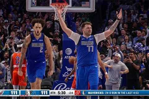 Mavericks Go On INSANE 30-0 Run 4th Quarter Run! 🤯 | December 2, 2023
