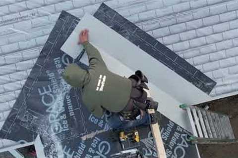 How I Install Metal Roof Valley Flashing